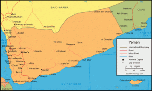 semestafakta-yemen map